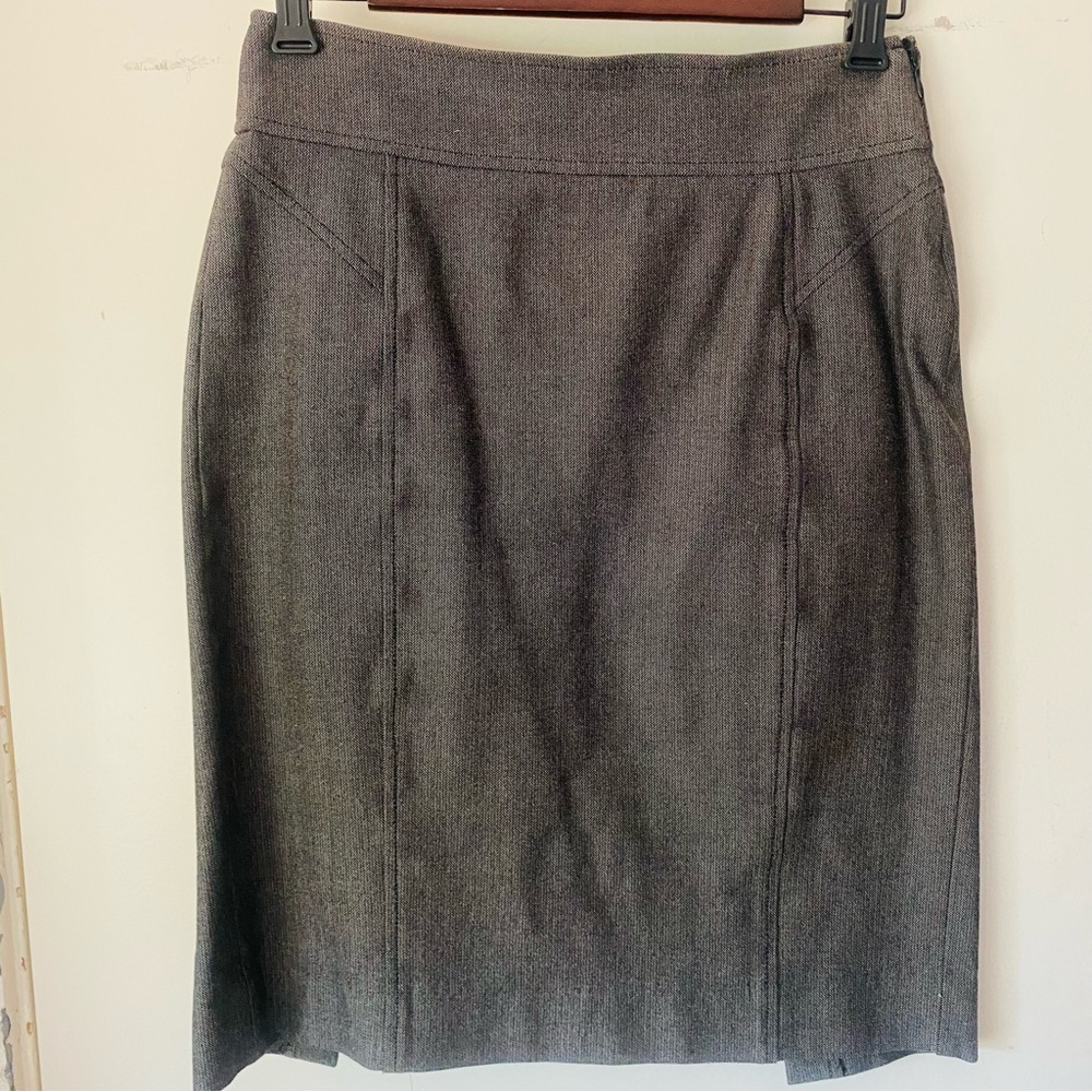 Banana Republic stretch skirt 2 double slit in back